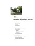 Indoor Tennis Center - City of Lake Oswego