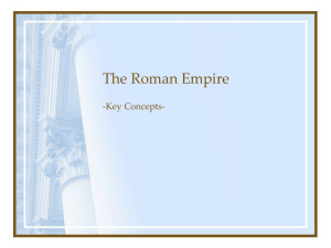 The Roman Empire