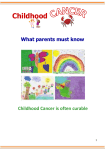 Childhood Cancer: What parents must know