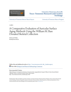 A Comparative Evaluation of Auricular Surface Aging Methods