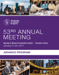 53rd annual meeting - Society of Thoracic Surgeons