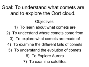Comet - Physics