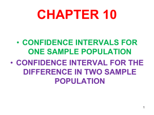 Lecture Notes Chapters 10_11
