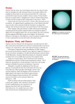 Uranus Neptune, Pluto, and Charon