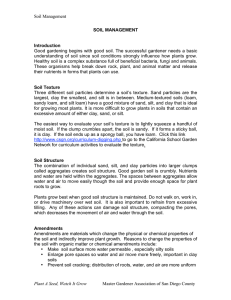 SOIL MANAGEMENT Introduction