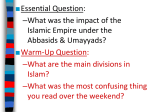 Warm-Up Question