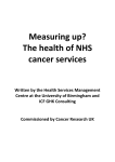 Measuring up? The health of NHS cancer services