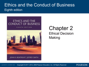 2. Ethical Decision Making