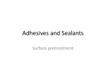 Adhesives and Sealanta