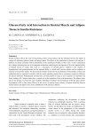 Glucose-Fatty Acid Interaction in Skeletal Muscle and Adipose