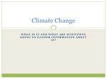 Climate Change - UCF College of Sciences