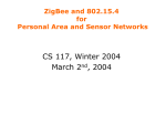 ZigBee and Bluetooth