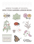 Green Thumbs aT school: SPec Food Garden LeSSon Book