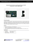 Network Interface Card Specifications