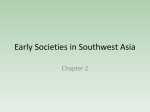 Early Societies in Southwest Asia