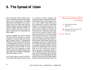 Spread of Islam