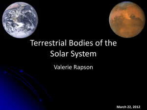 Terrestrial Bodies of the Solar System