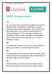 VGEC: Answer sheet