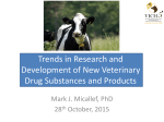 Trends in Research and development of new veterinary drug