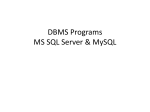 SSMS SQL Server Management System