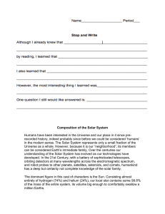 student worksheet with reading