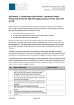 Attachment 1 - Requirement specification