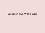 Europe in Two World Wars