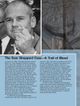 The Sam Sheppard Case—A Trail of Blood