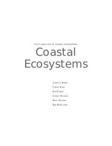 Coastal Ecosystems - World Resources Report
