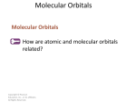 Molecular Orbitals - The Oakwood School