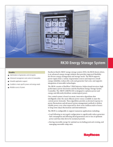 RK30 Energy Storage System