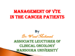 19- dr.wesal VTE in cancer pt
