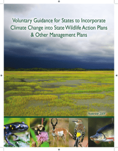 Voluntary Guidance for States to Incorporate Climate Change into