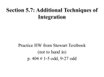 Section 2.2: The Limit of a Function