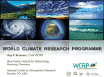 WORLD CLIMATE RESEARCH PROGRAMME