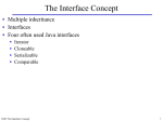 The Interface Concept