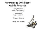 Intelligent Mobile Robotics