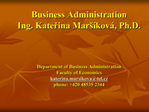 Business Administration