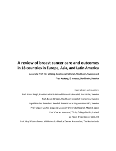A review of breast cancer care and outcomes