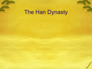 The Han Dynasty ppt