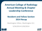 acr rfs amclc 2011 - American College of Radiology