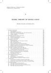 Model Theory of Modal Logic, Chapter in: Handbook of Modal Logic