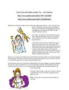 Greek God and Goddess Family Tree – The Pantheon http://www