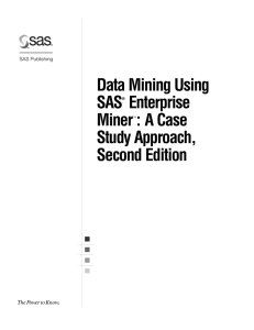 Data Mining Using SAS Enterprise Miner: A Case