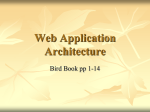 Web Application Architecture
