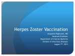 Herpes Zoster Vaccination