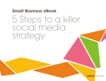 5 Steps to a killer social media strategy