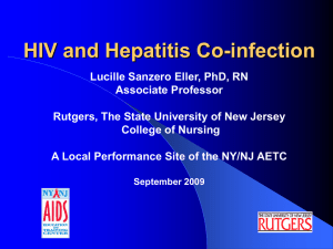 Module 3: HIV and Hepatitis Co