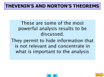 Thevenin Equivalence