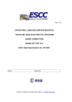 CAPACITORS, LEADLESS SURFACE MOUNTED